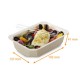Vassoio di cartone sigillabile - Food K 750cc, 192x137x41mm, cartone/pp, confezione da 65