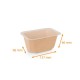 Vassoio di cartone sigillabile - Food K 500cc, 137x96x66mm, cartone/pp, confezione da 60
