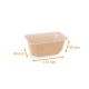 Vassoio di cartone sigillabile - Food K 375cc, 137x96x49mm, cartone/pp, confezione da 65