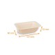 Vassoio di cartone sigillabile - Food K 250cc, 137x96x32mm, cartone/pp, confezione da 65