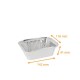 Bandeja de aluminio bordes rectos, 146x121x40mm, 435ml (BO450), caja de 100