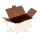 Caja de bombones vacía 500 g de "Blanco" (interior de chocolate), paquete de 50