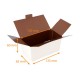Caja de bombones vacía 375 g de "Blanco" (interior de chocolate), paquete de 50