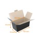Caja de bombones vacía 125 g "Negro" (interior gris), paquete de 50