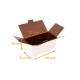 Caja de bombones vacía 125 g de "Blanc" (chocolate interior), paquete de 50