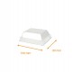 Lid for meal tray 110ml, in rPET, box of 800