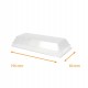 Lid for meal tray 230ml, in rPET, box of 600