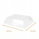 Lid for meal tray 365ml, in rPET, carton of 400