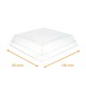 Lid for meal tray 900ml, in rPET, box of 480