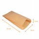 Bolsa kraft marrón para croissants 180+80x350mm (ref. 106), paquete de 1000