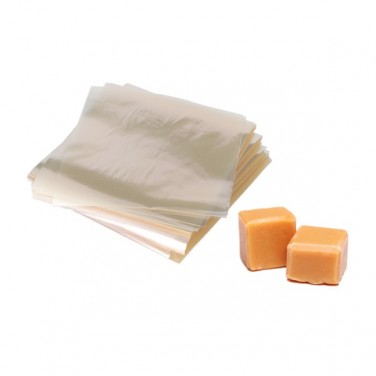 Feuille cellophane pour caramel