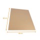 Platte dicker Lebensmittelkarton 40x60cm, Kraft, 25er-Pack