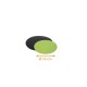 Scheibe aus farbigem Karton Schwarz /Grün ø 16cm, 50er-Pack