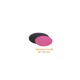 Scheibe aus farbigem Karton Schwarz/Fuchsia ø 14cm, 50er-Pack