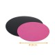 Scheibe aus farbigem Karton Schwarz/Fuchsia ø 28cm, 50er-Pack