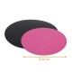 Scheibe aus farbigem Karton Schwarz/Fuchsia ø 30cm, 50er-Pack