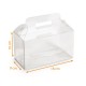 Custodia trasparente PVC, 18x9x10cm, scatola da 100