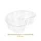 Insert for round pot in APET ø 95mm, carton of 1600
