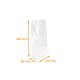 Borse OPP neutre con base SOS 140x40/40x260 mm, confezione da 100