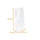 Neutral OPP bags with SOS base 160x40/40x360mm, pack of 100