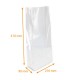 Neutral OPP bags with SOS base 210x45/45x410mm, pack of 50