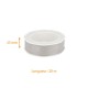 Cinta de latón voile 25mm*20m plata, por unidad