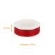 Cinta de latón voile 25mm*20m rojo, por unidad