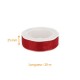Cinta de latón voile 25mm*20m rojo oscuro, por unidad