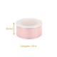 Cinta de latón vela 38mm*20m rosa viejo, por unidad