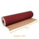 Rotolo di carta da regalo kraft Bordeaux 0,50x100m, per unità