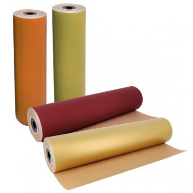Rollo de papel de embalar kraft