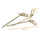 Bamboo pick Ribbon, 10.5cm, 200 pack