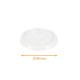 Lid for dessert bowl 20cl, flat model, APET, box of 1000