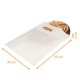 Bolsa Kraft "galette des rois 30+3x35cm, antigrasa, blanco, paquete de 50