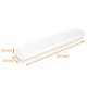 Transparentes Lineal aus RPET, 250x40x20/20mm (ohne Platte), 135er-Packung