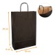 Flaschentasche schwarz, für 3 Flaschen, 26+8x39cm, Karton mit 100 Stück