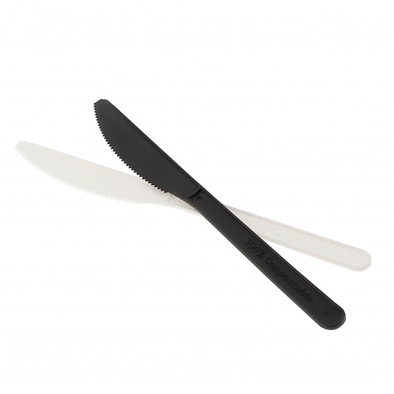 Cuchillo biodegradable y compostable