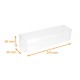 Scatola per dolci in rPET trasparente, spessore 200µ, 245x60x60/60mm, scatola da 65