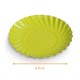 Mini-Pappteller ø9cm, Grün, 100er-Packung