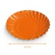 Mini-Pappteller ø9cm, Orange, 100er-Packung