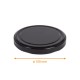 Tapa para tarro de cristal ø100mm negro, paquete de 50