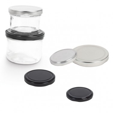 Couvercle pour pot en verre