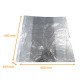 Borsa da fondo HDPE trasparente, 600+200/200x600mm, spessore 12Mμ, Scatola da 800