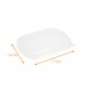 Lid for rectangular tray in PP plastic, 17x12cm, box of 300