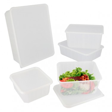 PP-Schale mit Deckel