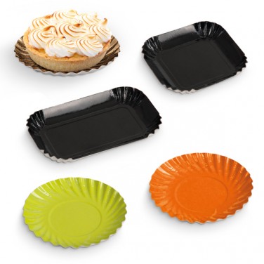 Mini assiette en carton