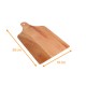 Tavole da bistrot rettangolare 30x18cm, cartone imitazione legno, confezione da 20