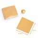 Foglio di alluminio  8x8cm, Curry, confezione da 250