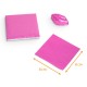 Papel de aluminio  8x8cm, Fucsia, paquete de 250