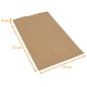 Sacchetto di carta fantasia 18+6x35cm Kraft naturale, confezione da 250